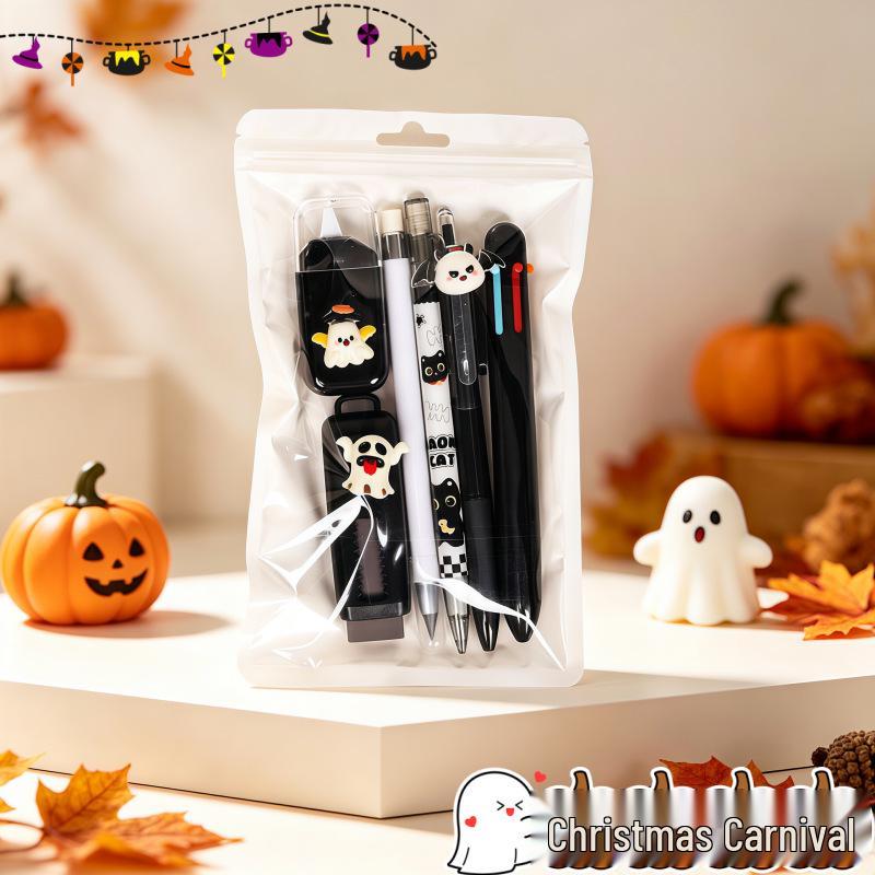Halloween Student Gift Set: Cute Devil Stationery Essentials