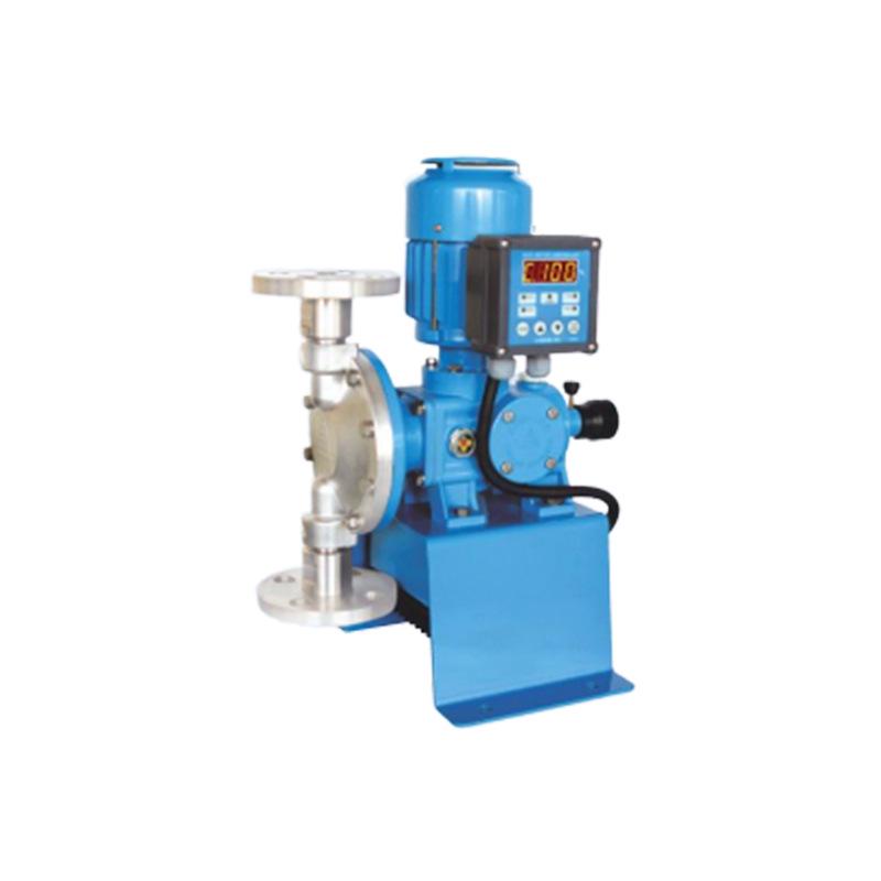 QianShi KDV-A Dosing Pump: 4-20mA Auto-Control Digital Metering Pump with PVC Head for Chemical and Wastewater Management.