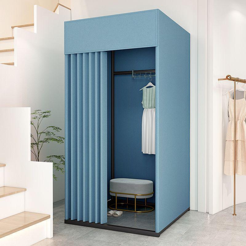 Portable Foldable Floor-Standing Changing Room for Clothing Stores