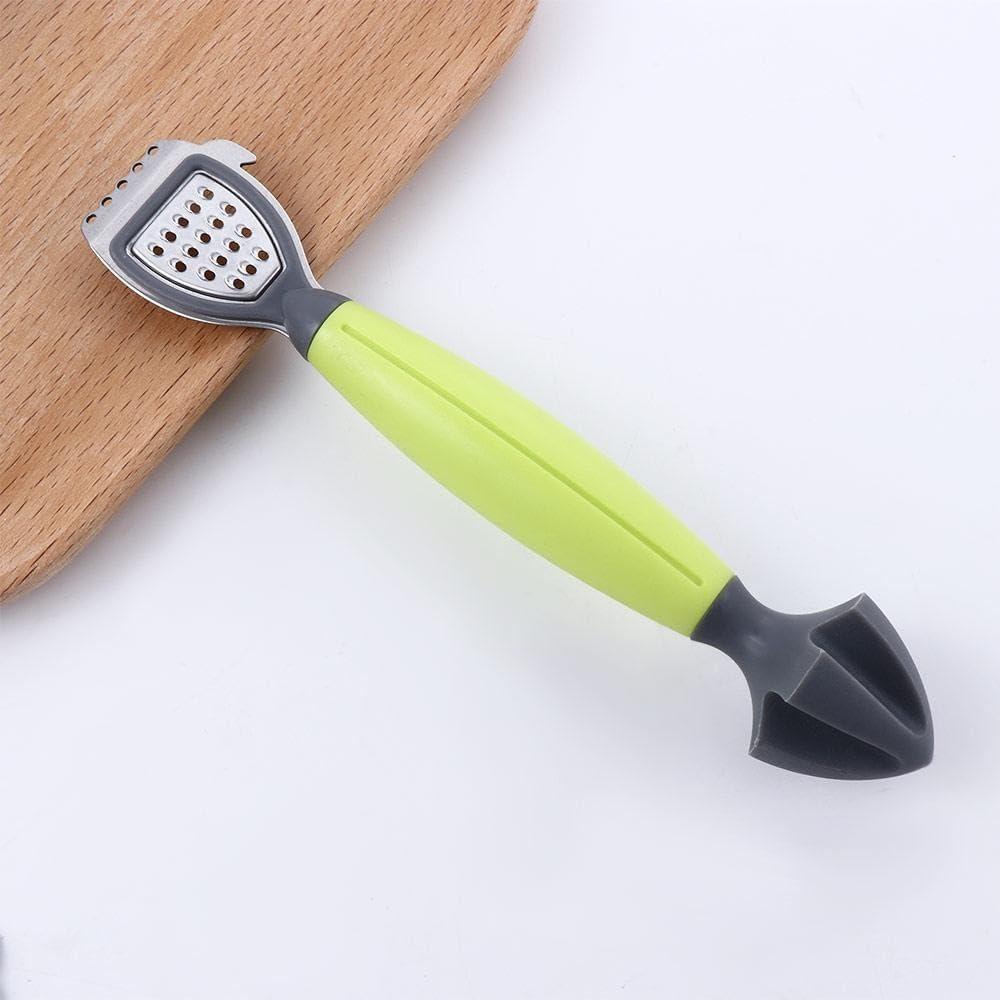 

Two-in-one lemon juicer, grater, cheese grater, orange and tangerine juicer, multi-functional kitchen tool зелёный