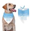 Personalized Dog Bandana With Name Number Custom Dog Bandana Pet Scarf For Puppy Small Medium Cats