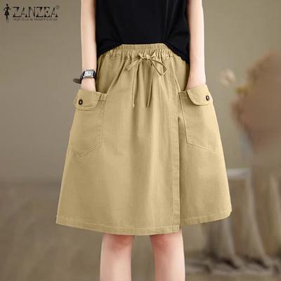Women Casual Elastic Waist Loose Summer Short Pants