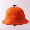 Frühling und Sommer Reise Eltern-Kind Eimerhut niedliche Blätter Outdoor Sonnenschutz Baseballkappe Schüsselhut Lagerware