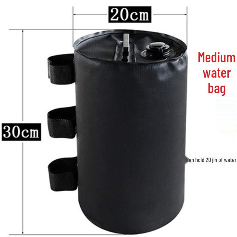 Water-Fillable Weighted Base Bag for Outdoor Tents and Umbrellas