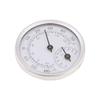 A5YD Indoor Outdoor Thermometer Large Numbers Wall Thermometer Hygrometer No Battery Required Wireless Hanging Hygrometer