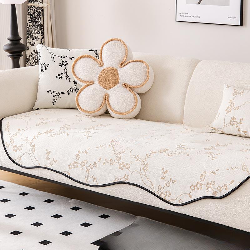 

Подушка для дивана Four Seasons, универсальная нерегулярная прямая строка, блок тофу, подушка для дивана, нескользящий чехол для дивана, полотенце 90*90