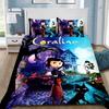 Exquisite Coraline Wallpaper Anime Digital Printing Bedding Set Duvet Cover Comforter Bed Youth Kids Girl Boys Gift
