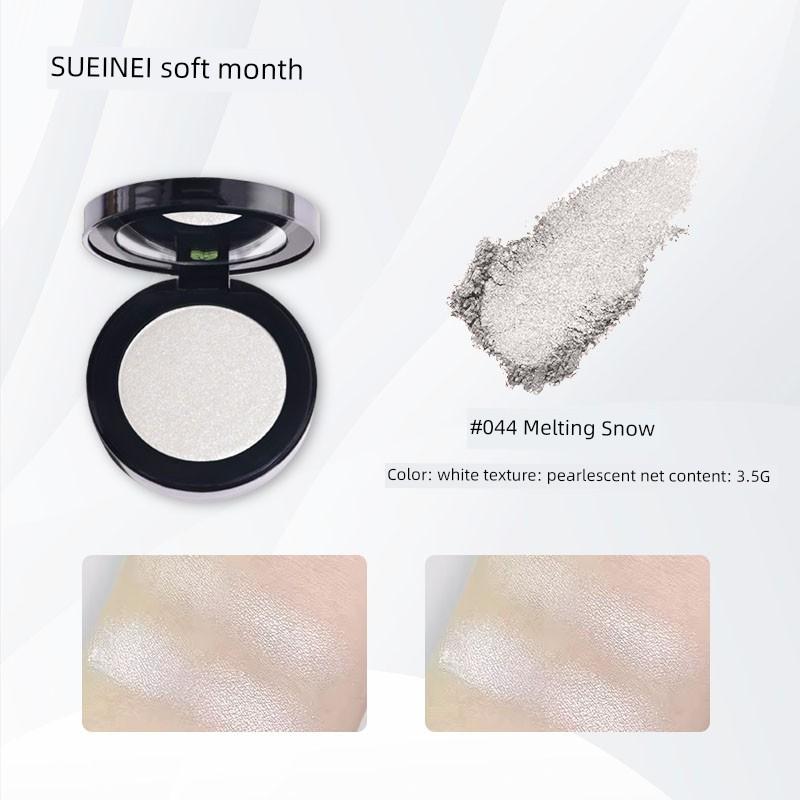 Seckill All Eyeliner! Suetnei Monochrome Eyeshadow Pure Black Black Brown Gray Matte Smoke down to Crouching Silkworm