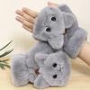 1PAIR  Winter Plush Gloves, Perfect Christmas Gift Thick Insulation Cute Fashion Multipurpose