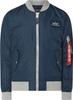 Winter Jacket Alpha Industries MA-1 TTC (126101) Dark Blue