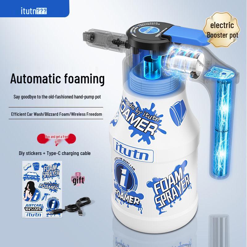 

High-Pressure Handheld Electric Foam Sprayer for Car Wash