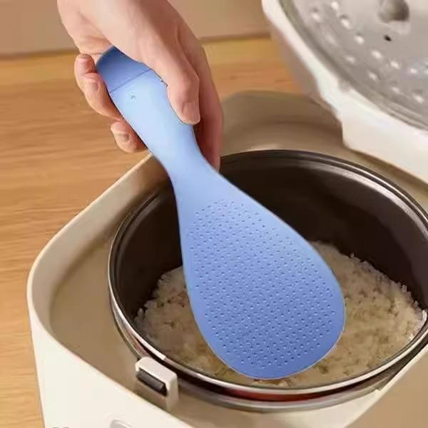 Tumbler Non-Stick Rice Spoon: Modern, Easy-to-Clean, Standable Design