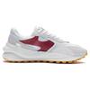 New LiNing Square Radius Cushioning Anti Slip And Wear Resistant Low Top Sports Casual Shoes Men's White Red AGCS107-5