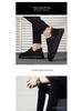 Northeast Men's Winter Snow Boots: Velvet-Lined, Thick, Warm Leather & Fur Slip-On Cotton Shoes