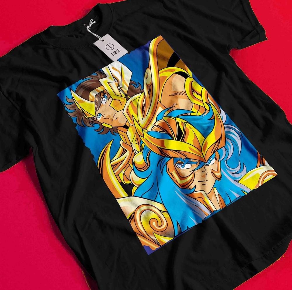 

Saint Seiya Pegasus T-Shirt knights Of the Zodiac Anime Manga Shun Graphic Tee BB281 XL