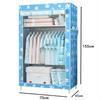 Compact Foldable Wardrobe for Dorms or Rentals: Easy Assembly & Layered Storage