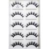 New 5 Pairs Natural 3D False Eyelashes Makeup Mink Eyelash Fake Eye Lashes Faux Cils Make Up Beauty Maquillaje Tools H13 Cat