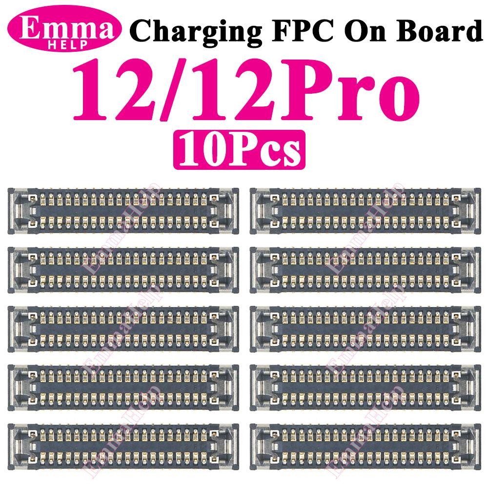 10 ks Originální FPC konektor nabíjecího doku pro iPhone 13 11 16 Pro Max 14 15 Plus 12 Mini XS Max na základní desce USB port pro nabíjení