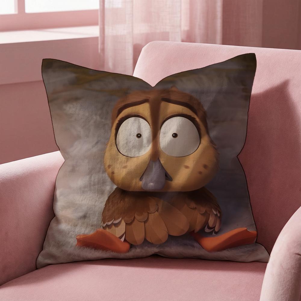 Migration Cushion Cover Multi-Scene Pillow Cover for Home & Car - Reversible, Soft & Durable for Daily Use