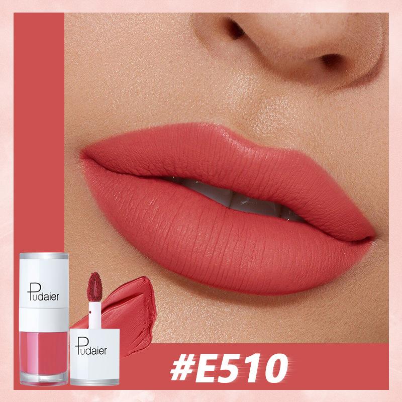 Velvety Mist Matte Lip Glaze Lasting Color Never Fade Instant Dry Liquid Lipstick Non-stick Cup Lip Gloss