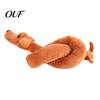Durable Stuffed Toys for Pets Plush Squeaky Dog Toy, Long Strip Animal Chew Interactive Training Tug-of-War Toy Small to Medium Dogs Biting