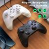G4 Verkabelter Gamecontroller für PS4 Kompatible Konsole und PC mit Turbo und Dual-Vibration