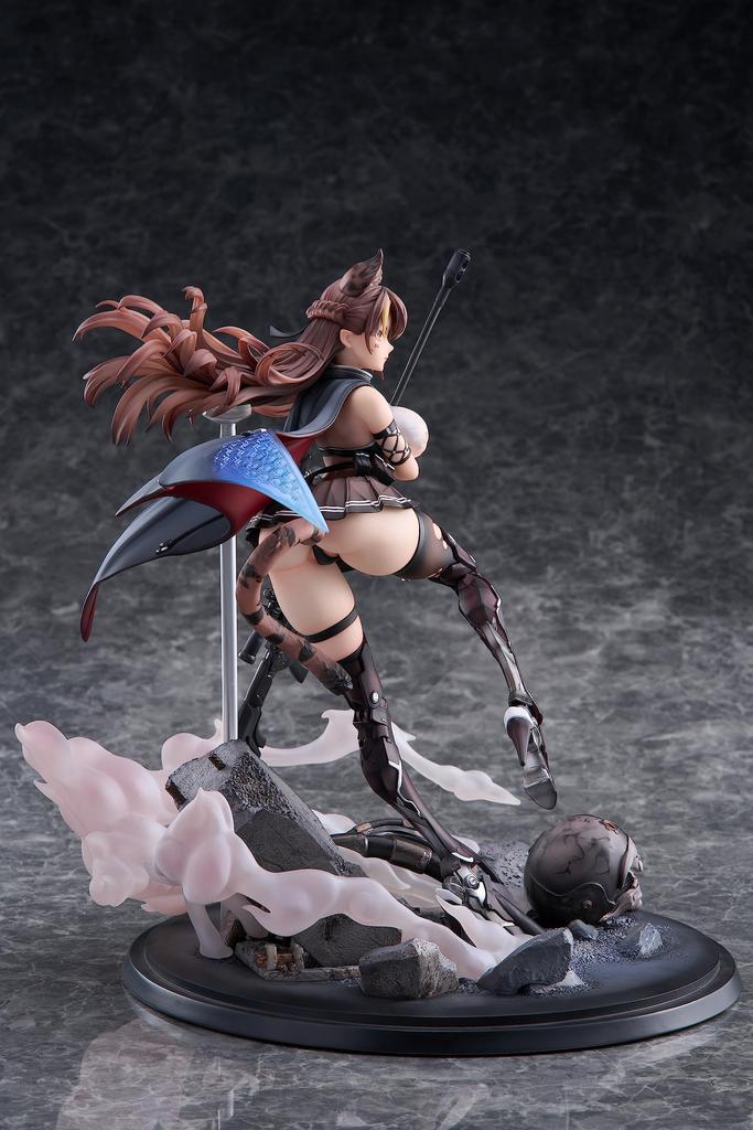 QIANQIU Ijuu Senki Series Sniper Jaktprinsesse Skala PVC Komplett Figur 1/7 Ferdigmalt