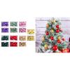 26pcs Shatterproof Christmas Bauble Ball Ornaments for Tree Decorations Glitter Hanging Balls Pendant Holiday Wedding