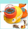 Abs Material Pet Automatic Food Dispenser For Cats And Dogs With Toy Design