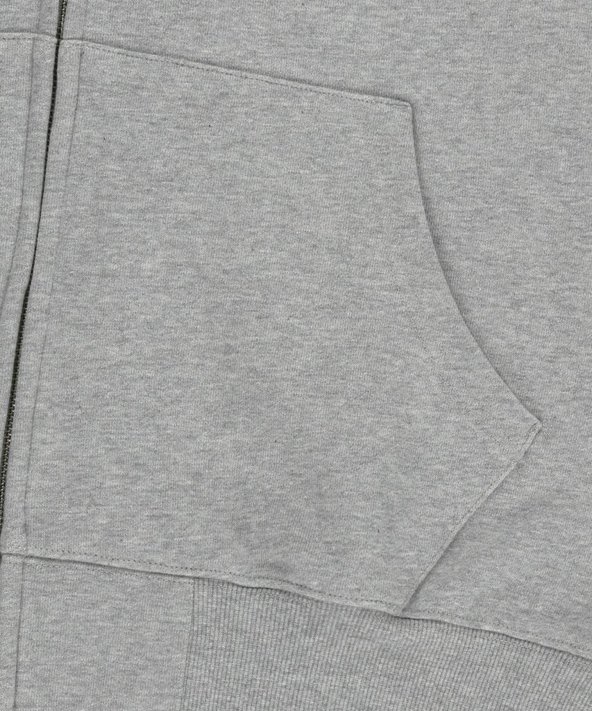 Brownbreath Tag Camo Block Hood Zip Up - Melange Gray