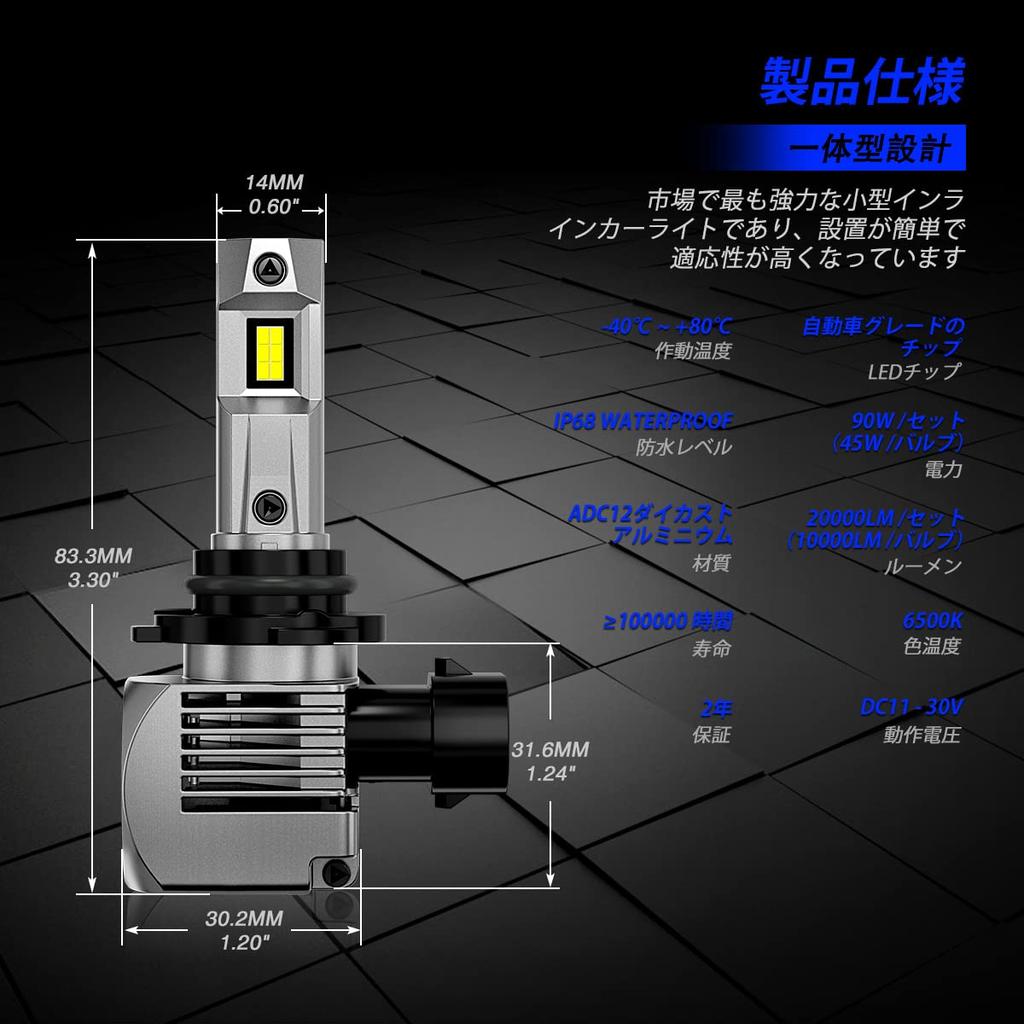 NOVSIGHT HB4 LED Headlight for Cars/Motorcycles, hb4 LED Bulb, Compatible with New Vehicle Inspection,