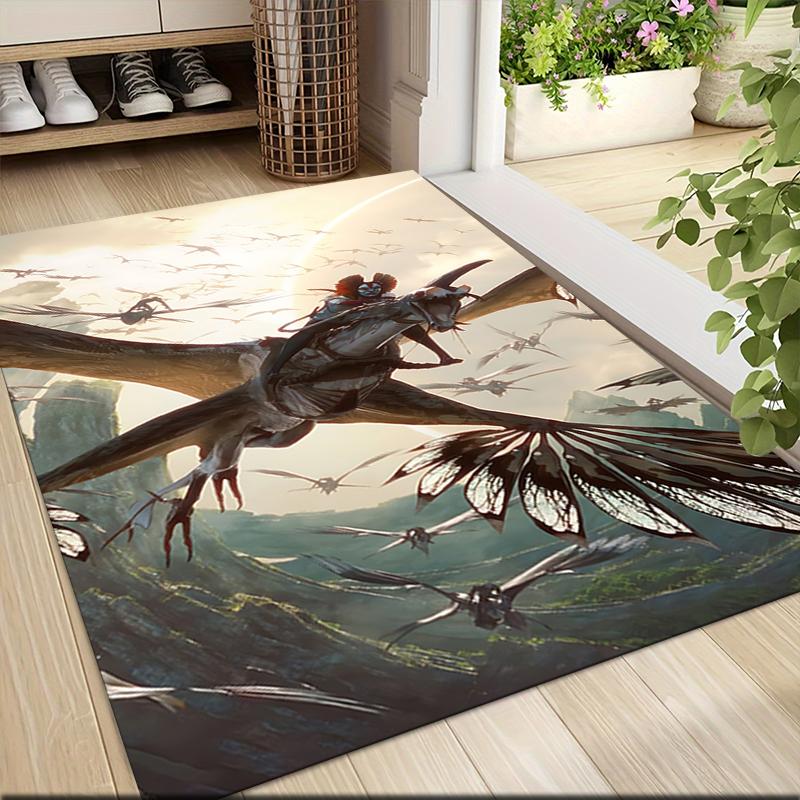 1Pc Alien Faces Space Carpet Rug Customizable Soft Washable Antislip Home Living Room Sofa Mats Personalized Rug 0917287