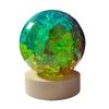 Colorful Crystal Ice Crack Ball Ornament for Fish Tanks and Fountains