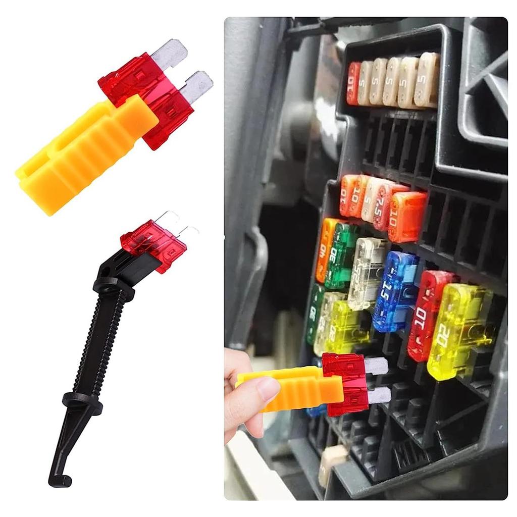 Car Fuse Clips, Car Fuse Puller Tools, 4 Pcs Car Fuse Extractor Clip Tools,