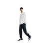 Anta KT Series Color Block Mid Waist Loose Cuff Knit Sports Pants Men Bottoms Basic-Black 152411333-2