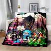 3D Cartoon Game Splatoon Printed Blanket Flannel Warm Blankets Soft and Comfortable Blanket Bed Linings Cubre Cama Birthday Gift