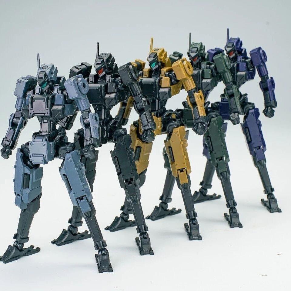 SHEIK MAINLAND 3MIN-A Series 1/18 2 Pieces Per Box Action Figure Standard Wolf Squad Collection Figures Assembled Model Toy Gift