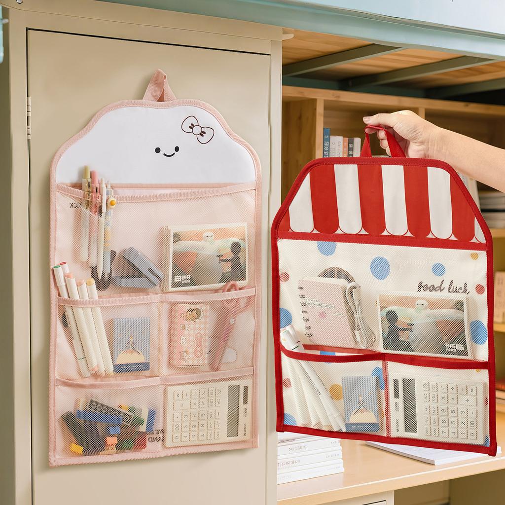 Socks storage hanging bag dormitory wardrobe underwear underwear storage artifact children's baby hanging mesh pocket storage bag