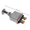 Zugschalter Ein/Aus 6-28V Hochbelastbarer Metall-Druck-Zug-Ein-Aus-Schalter 2 Klemmen für LKW/ Hot Rods/ Boot/ Rennwagen