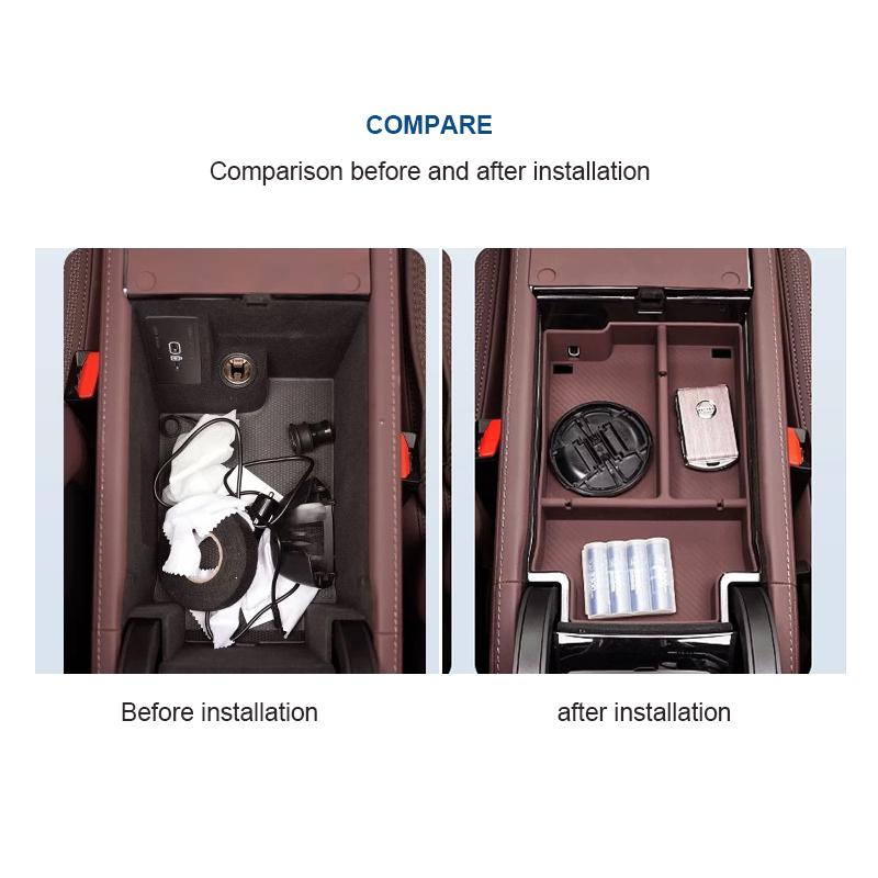 Neu 2026 Für Volvo xc90 xc60 s90 v90 s60 v60 Armlehnenbox Aufbewahrungsbox Aufbewahrungsbox Automobilzubehör