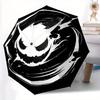1pc Spiral Face Ghost Automatic Umbrella High Quality Canopy, Portable Folding Umbrella With, Ideal Gift for - Travel, Everyday, Formal Events, Stylis