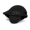 Men's Thick Ear Protecting Forward Cap Elderly Winter Wool Retro Forward Cap Newsboy Cap