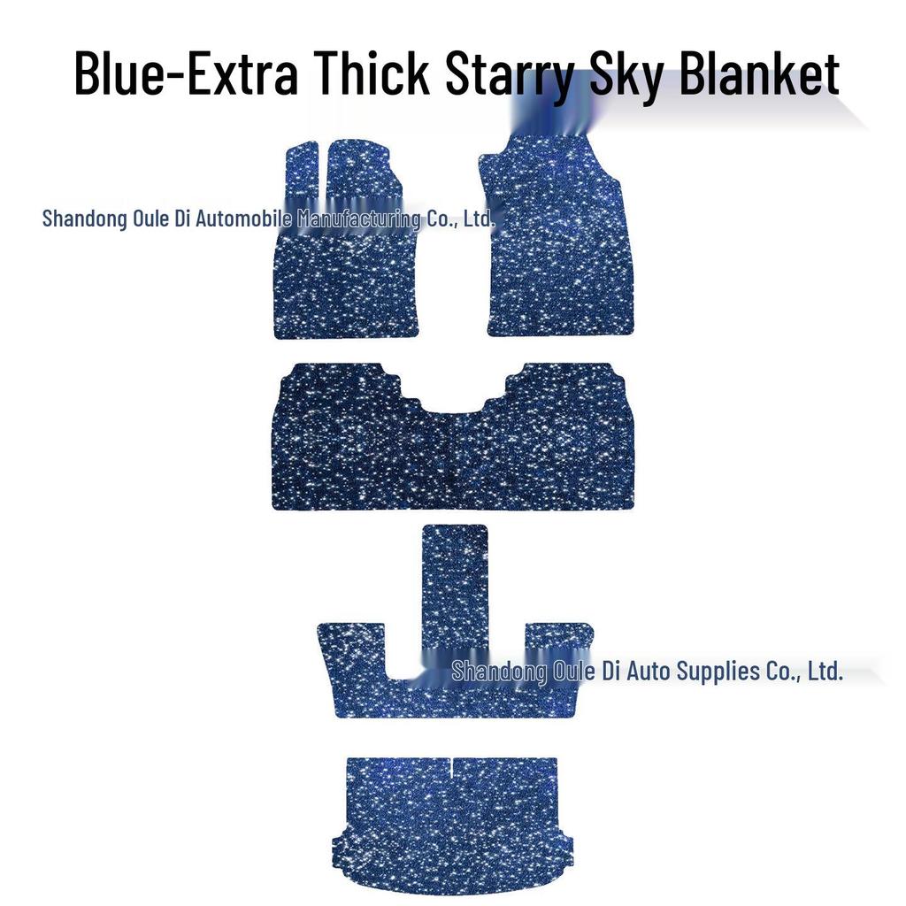 Hongqi HS9 Floor Mats - Starry Sky Interior Protection Blanket