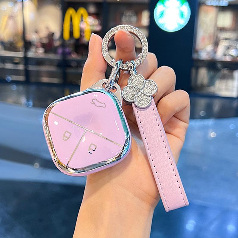 Wuling Bingo Key Cover for Hongguang Miniev, Bingo Plus, Xingguang S, Macaron, Mini GB, Jiachen - Women's Edition