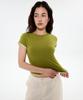 Jinokio (W)All Day Slim Fit Layered Top (Olive)