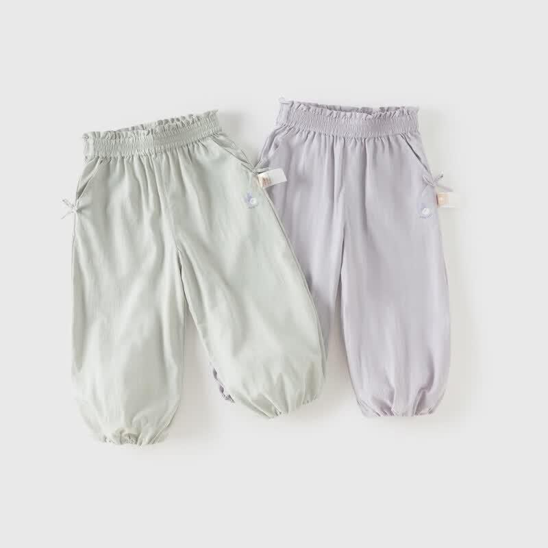 DAVE&BELLA Girls' Cooling Summer Ankle Pants
