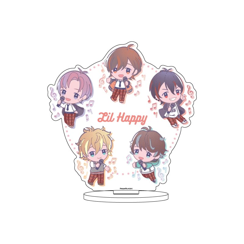

Design produced by Sanrio 01 Lil Happy Character Character Acrylic Figure Aoppella! ver. [Mini Illustration]