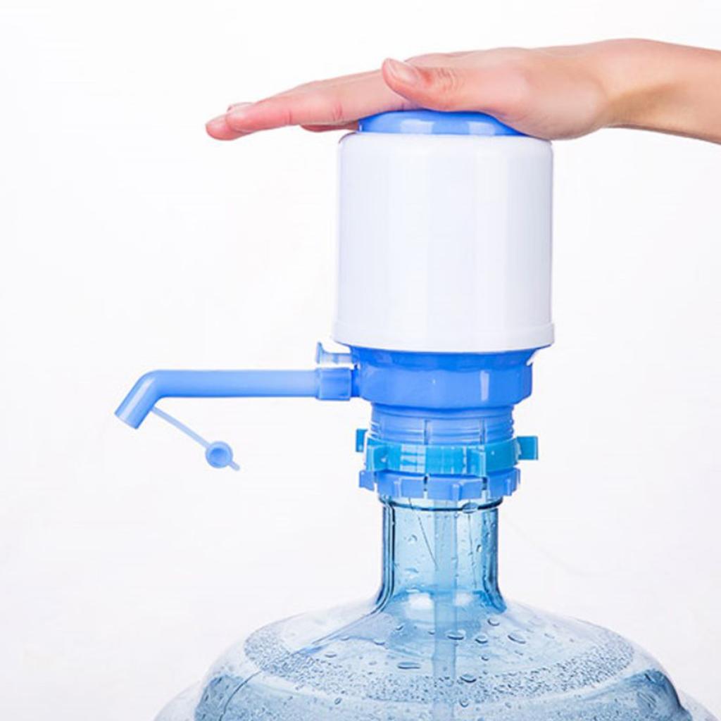 Manual Water Bottle Pump Manual Hand Pressure Drinking Fountain Pressure Pump Water Press Pump 103 Air Stop Valve Large