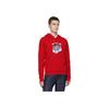 Adidas Solid Color Hoodie Sweatshirt Men Tops Red GS7693