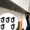 Industrial Overhead Hanging Hardware Set Supports Large Capacity for Garage Bathroom Storage Solution Daily Use